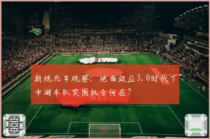 新规元年观察：地面效应3.0时代下中游车队突围机会何在？